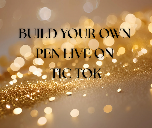 Build your own beautiful pen live on Tik Tok